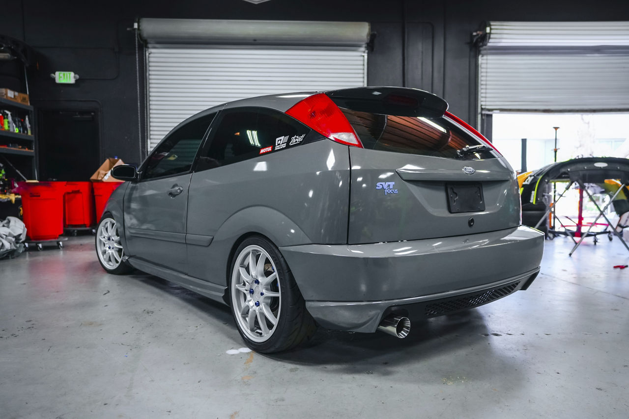 2004 Ford Focus SVT - Motegi SS5 - Silver | Wheel Pros